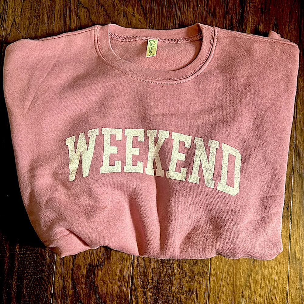 Oak Collective Pink Sweatshirt
